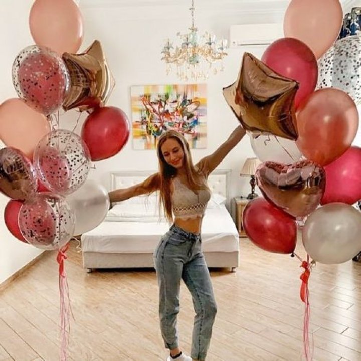 Фонтаны шаров "Селебрити" в Ростове-на-Дону