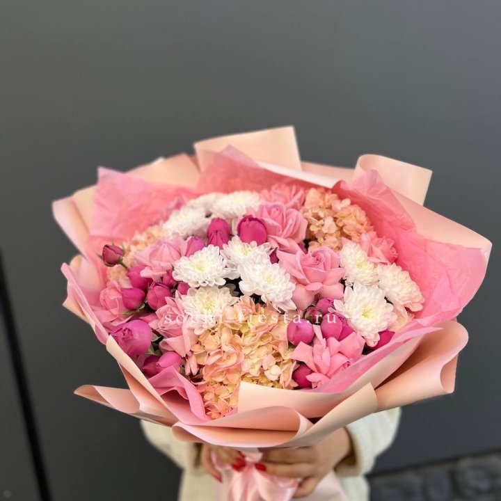 Букет "Нежное послание" в Ростове-на-Дону