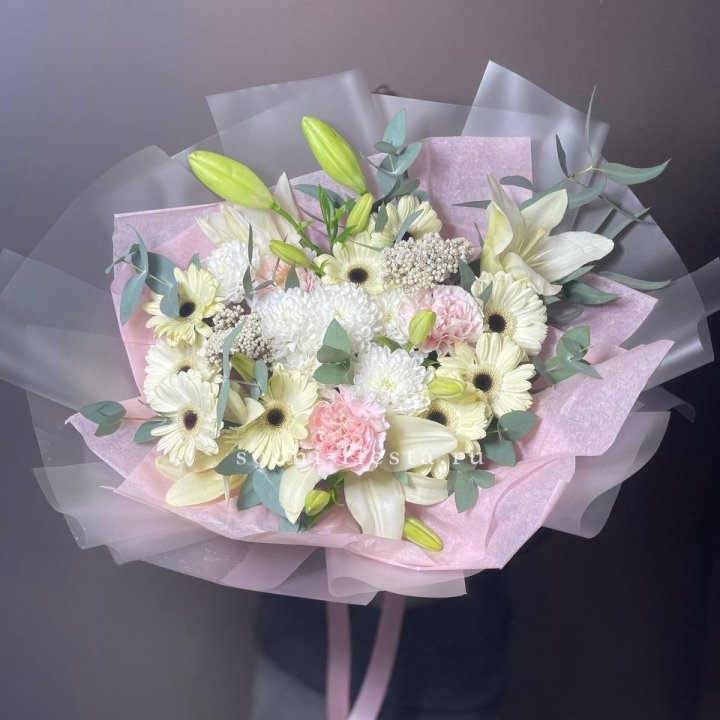 Букет "Нежная савана" в Ростове-на-Дону