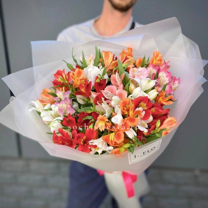 Микс альстромерий №5 в Ростове-на-Дону