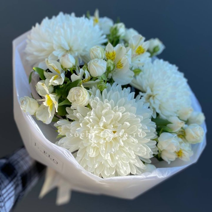 Букет из хризантем "Миранда" в Ростове-на-Дону