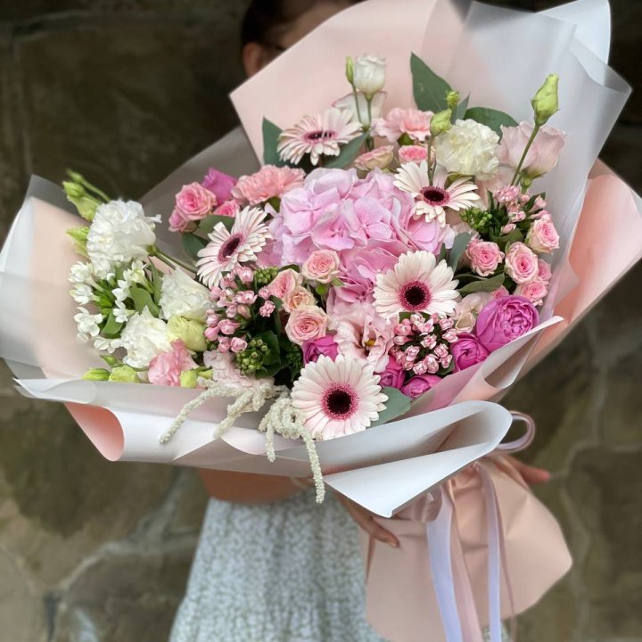 Авторский букет Пич в Ростове-на-Дону