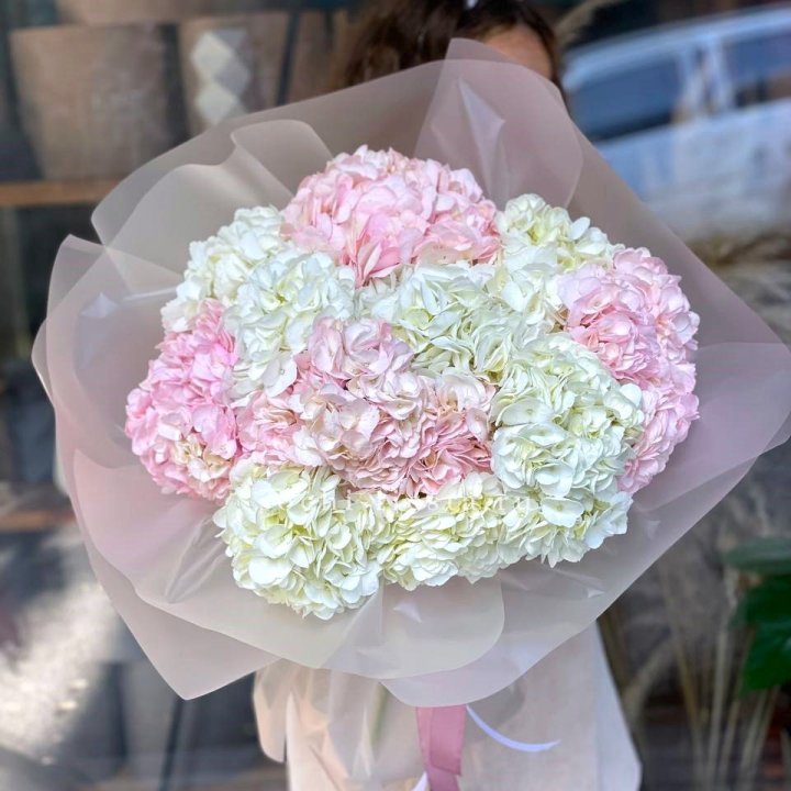 Букет гортензий № 3 в Ростове-на-Дону