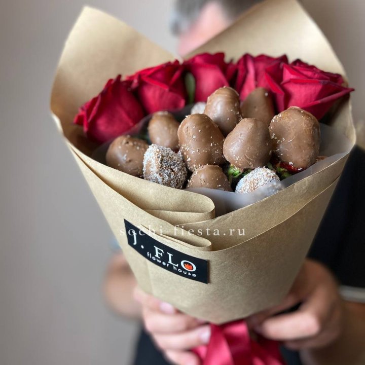 "Тандем с шоколадной клубникой" в Ростове-на-Дону