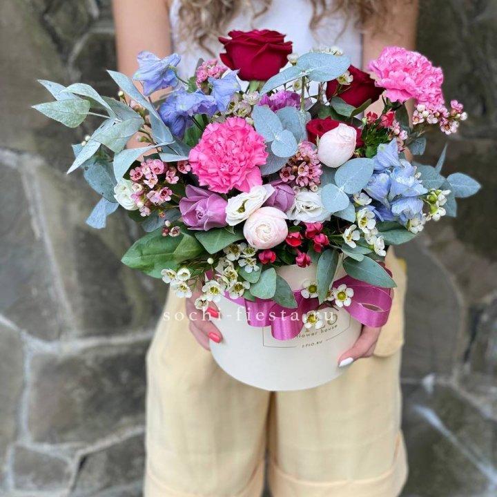 Цветочный бокс №4 в Ростове-на-Дону