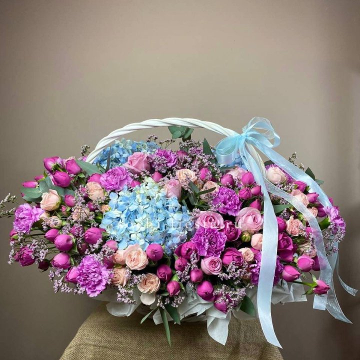 Авторская корзина "Лавандерия" в Ростове-на-Дону