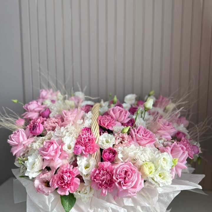 Цветочная корзина "Саммер" в Ростове-на-Дону