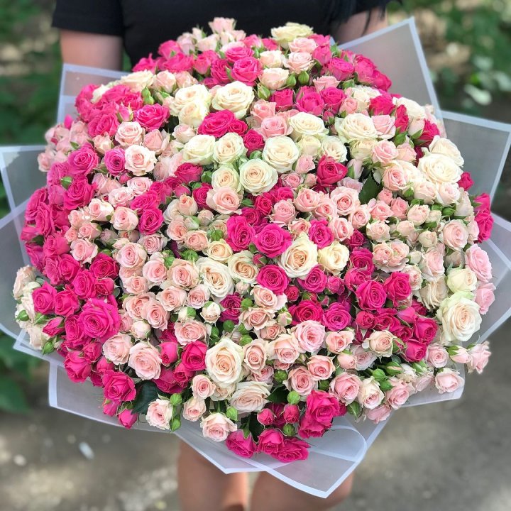 101 кустовая роза в Ростове-на-Дону