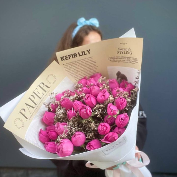 Пионовидные розы баблс №3 в Ростове-на-Дону