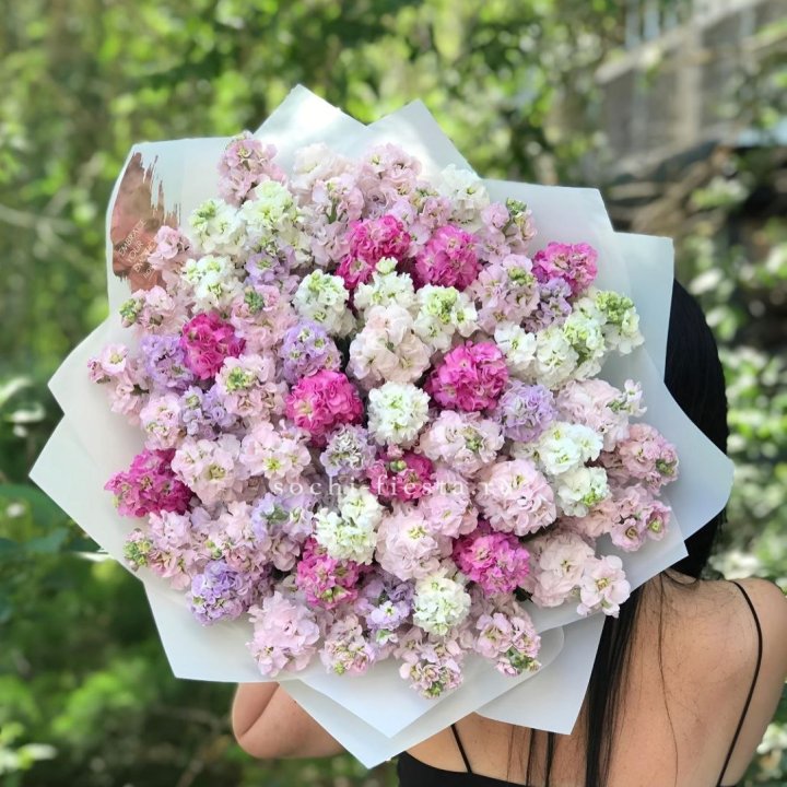 Букет ароматной маттиоллы №3 в Ростове-на-Дону