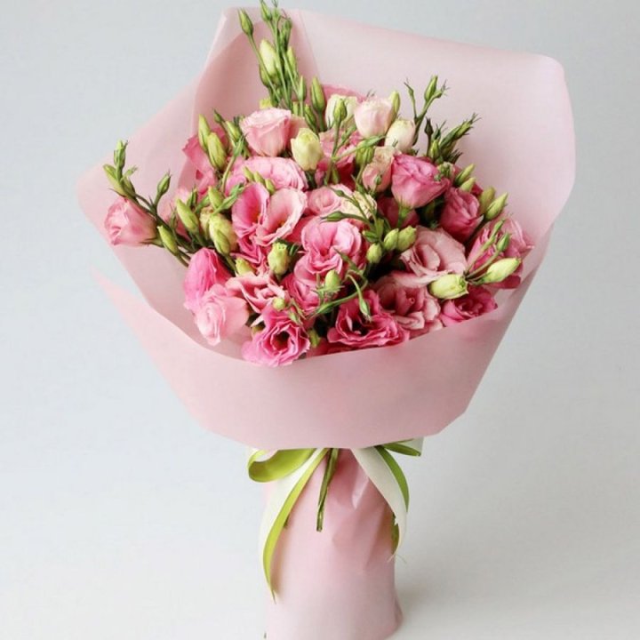 Букет из эустом №3 в Ростове-на-Дону