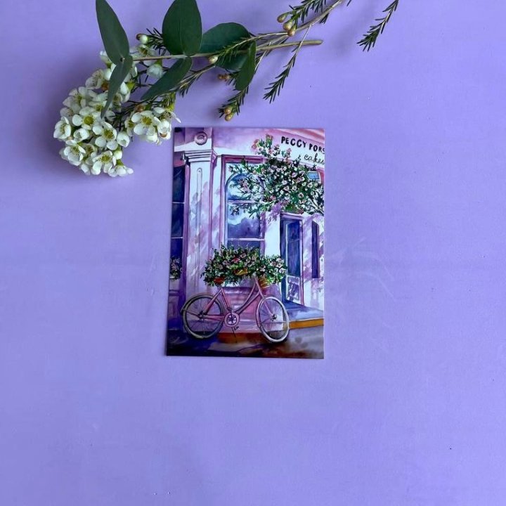 Открытка к букету "Розовый" в Ростове-на-Дону