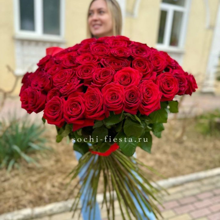 101 голландская роза в Ростове-на-Дону