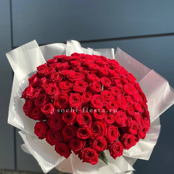 101 высокая роза в Ростове-на-Дону