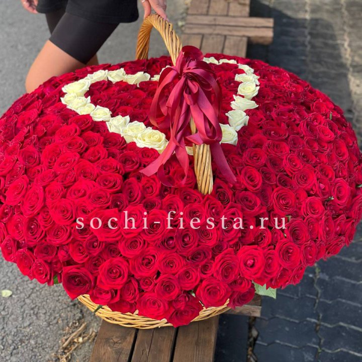 505 роз в Ростове-на-Дону