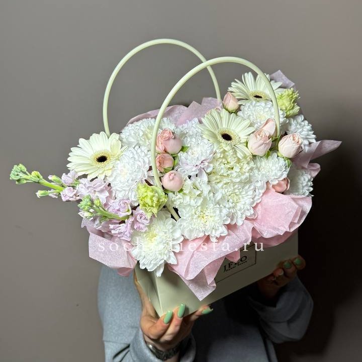 Сумочка "Белый рассвет" в Ростове-на-Дону