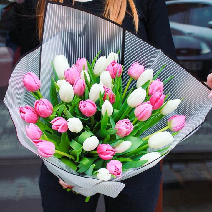 29 тюльпанов микс в Ростове-на-Дону